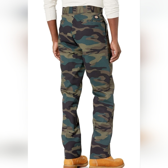 Dickies Men's Original 874 Work Pants ~ Hunter Green Camo ~ 30W x 32L - Picture 3 of 13